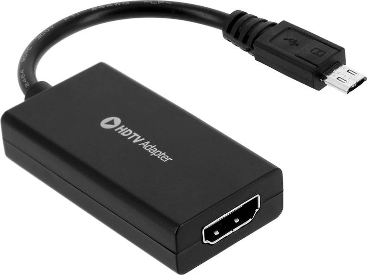 Actual product image Avizar MHL Nokia Adapter Micro USB to HDMI (0.15 m, HDMI)
