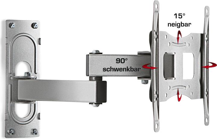 Produktbild VCM TV VESA Wandhalterung neigbar schwenkar FS3 (Wand, 37", 15 kg)