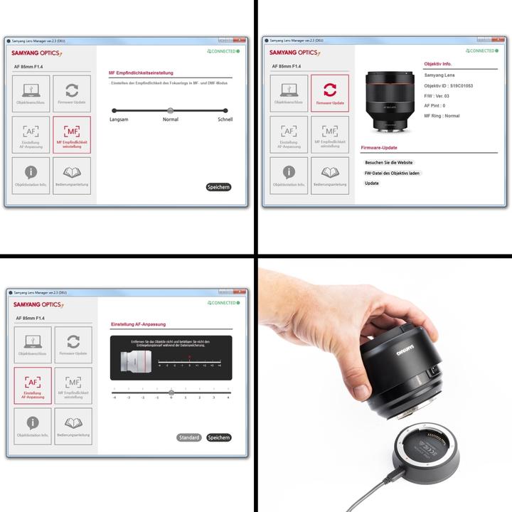 Produktbild Samyang Lens Station Canon Ef