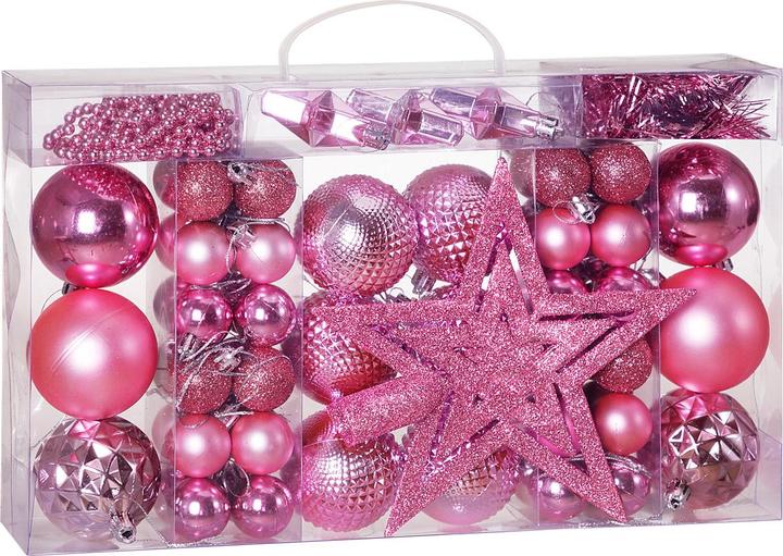 Deuba Weihnachtsbaumkugeln (66 -teilig)