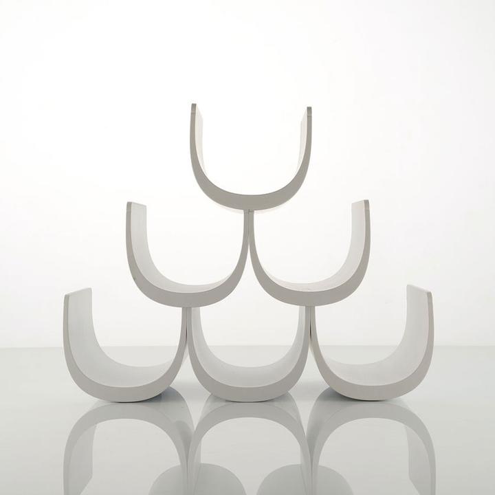 Image du produit Alessi Cage à bouteille Noè (34.5 x 15.5 x 30 cm)