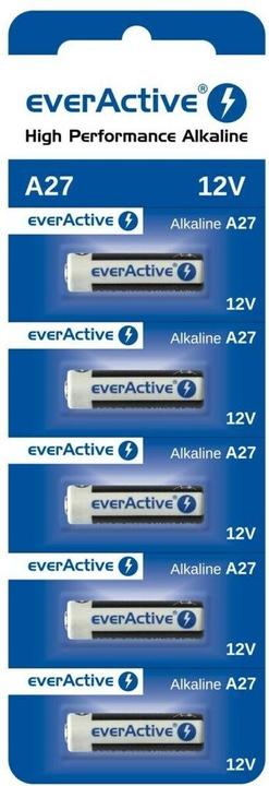 Label énergétique Everactive 27A 12V Blisterverpackung (5 pcs, A27, 25 mAh)