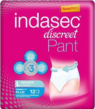 Immagine prodotto Indasec Pant Plus (12 x, L)