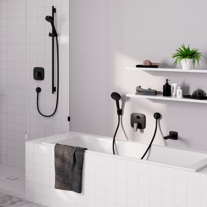 Produktbild hansgrohe Logis Wannenmischer, Unterputz, für iBox universal, 2 Verbraucher, mit Sicherungskombinat