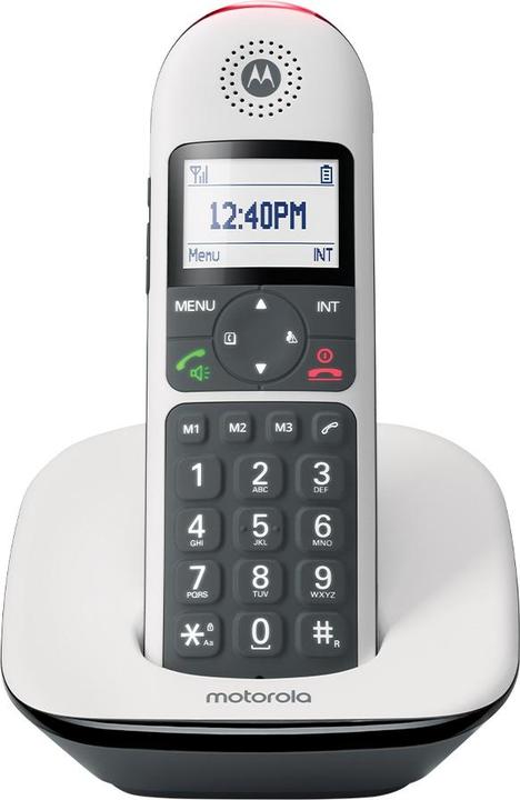 Produktbild Motorola CD5001 White - Grosse Tasten - Hörgerätekompatibel