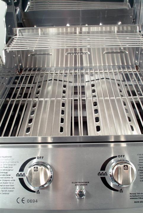 Produktbild BBQ Master S Luxury - Edelstahl Gasgrill (8.80 kW)