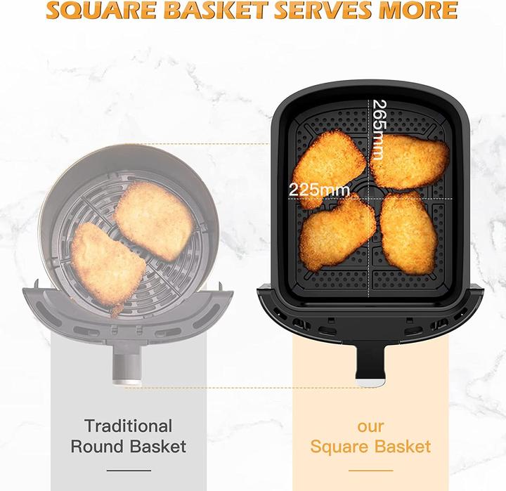 Actual product image Euary Hot air fryer
