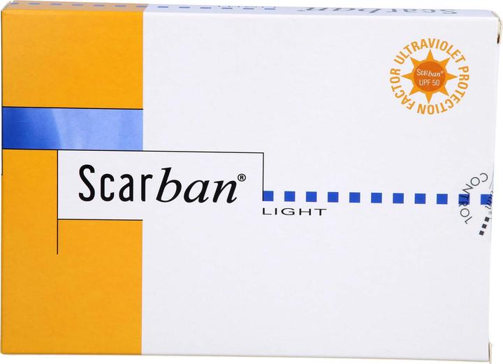 Produktbild Scarban Light Silikonverband 5x7,5cm, 2 St VER