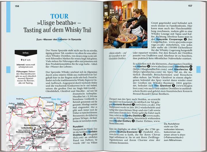 Produktbild Reise-Taschenbuch Reiseführer Schottland (Deutsch, Matthias Eickhoff, 2025)