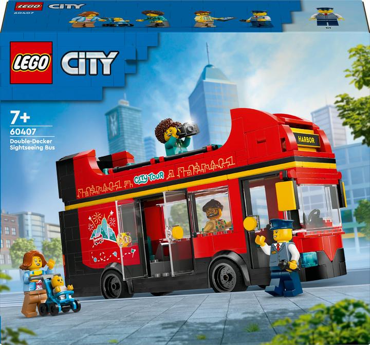 LEGO Double-Decker Sightseeing Bus (60407, LEGO City)