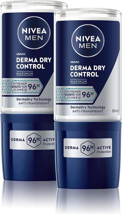 Immagine prodotto NIVEA Derma Dry Control Maximum Roll-on DUO (Roll-on)