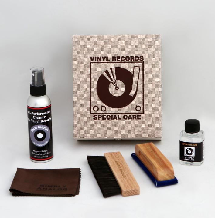 Produktbild Simply Analog Vinyl Record Cleaning Boxset De Luxe Edition (Plattenspieler Reinigung)