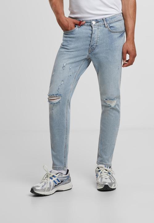 Actual product image Sony 2Y Destroyed Slim Fit Denim - 81079 (28)