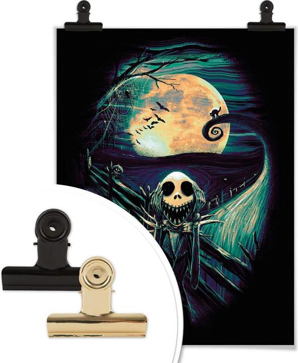 Image du produit Trenddeko The Scream Before Christmas (Le cri avant Noël) (50 x 60 cm)