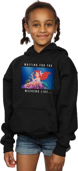 Produktbild Disney Princess Ariel Waiting For The Weekend Kapuzenpullover Mädchen (140, 146)