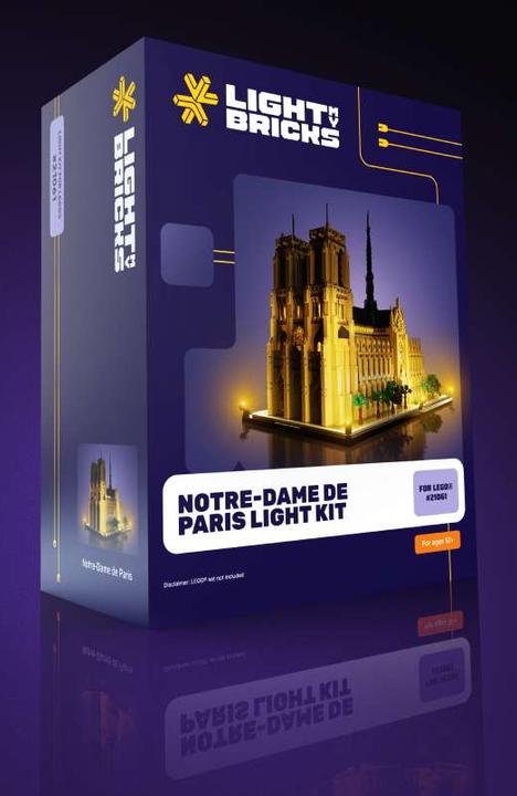 Produktbild Light my bricks LED Licht Set für LEGO 21061 Notre-Dame de Paris