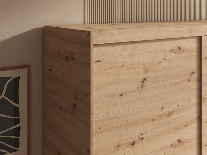 Produktbild ADRK Furniture Schiebetürenschrank mit Spiegel Hailey 160 (160 x 60 x 205 cm)