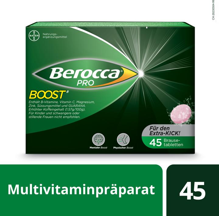 Image du produit Berocca Boost comprimés effervescents (1 pièce(s), Comprimé effervescent, 293 g)