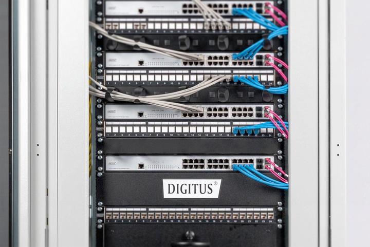 Actual product image Digitus DN-19 BPN-01-SW Blanking plate 1HE