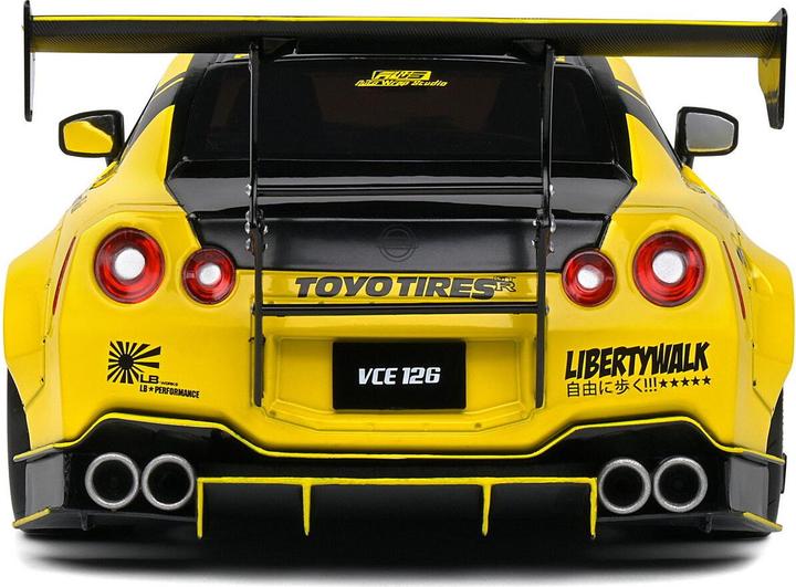 Immagine prodotto Solido 1:18 Nissan GT-R (R35) giallo