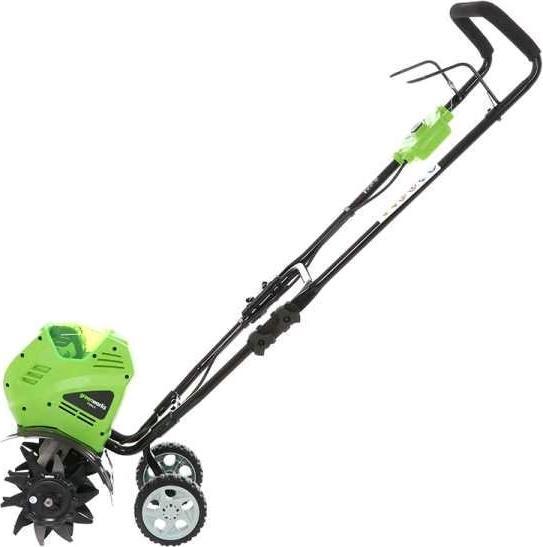 Actual product image Greenworks Glebogryzarka GR27087SET