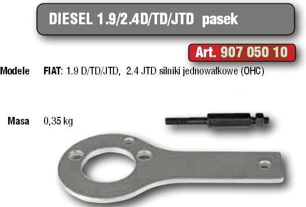 Produktbild HP s.c. HP BLOKADA KOŁA PASOWEGO WAŁU KORBOWEGO 1.9 D/TD/JTD, 2.4 JTD