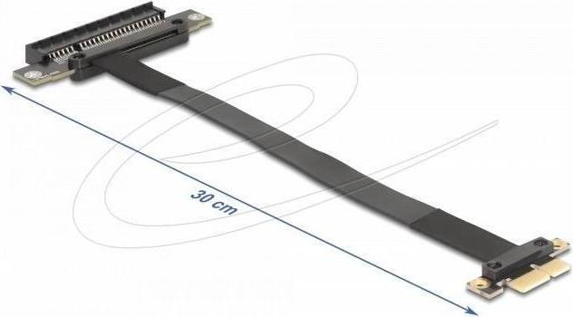 Productafbeelding Delock Riser Karte PCI Express 3.0 x1 Stecker zu x8 Slot mit