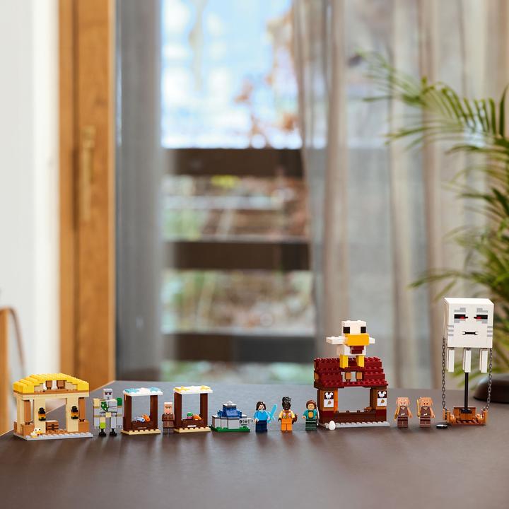 Immagine prodotto LEGO L'attacco del pallone Ghast (21273, LEGO Minecraft)