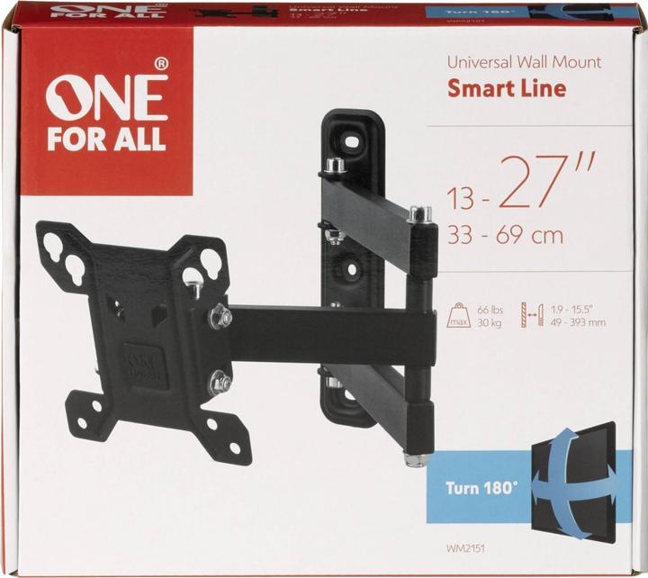 Produktbild One for All Smart WM2151 (Wand, 27", 30 kg)