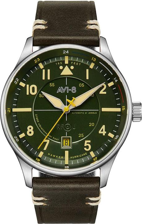 Produktbild AVI-8 AV-4094-03 Hawker Hurricane Automatik 43mm 5ATM (43 mm)