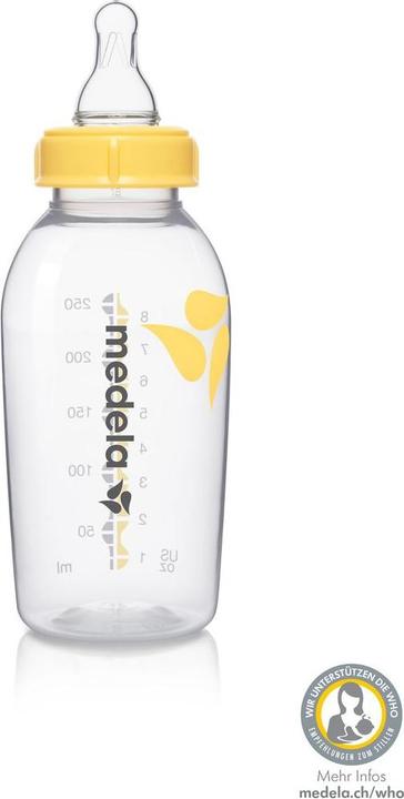 Medela Milk bottle 250 ml with teat M (medium flow / 4 to 6 months) (250 ml)