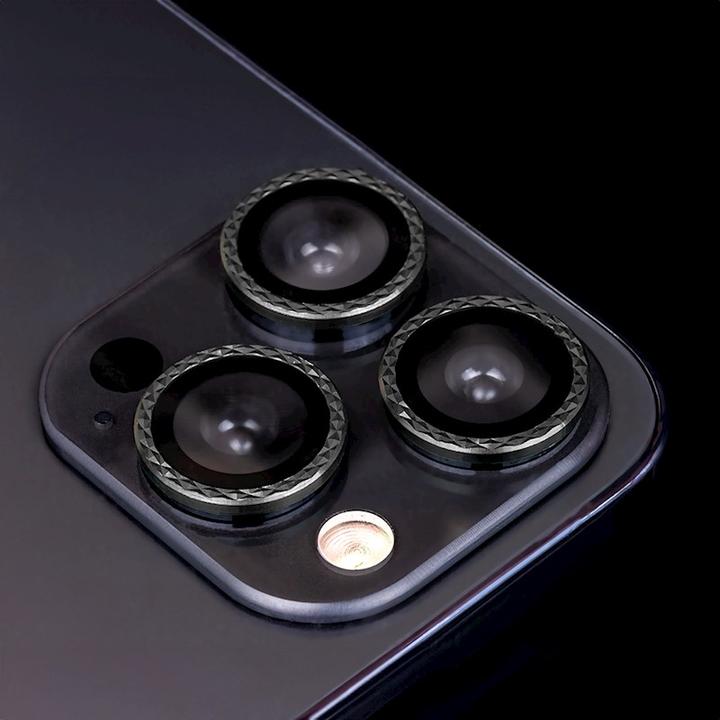Immagine prodotto OEM Set di lenti per iPhone 11 a rombo nero (2 pezzi) (iPhone 11)