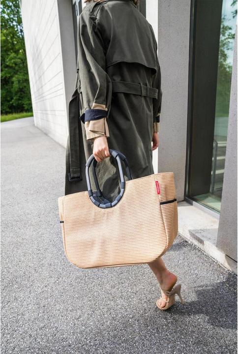 Actual product image reisenthel loopshopper L frame raffia black