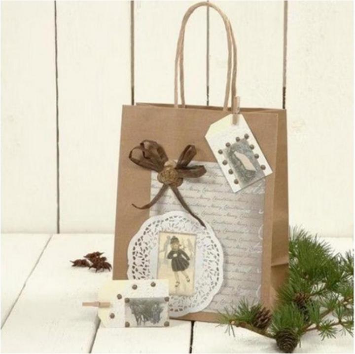 Image du produit Creativ Company Sac en papier (Pochette cadeau, 10 x)