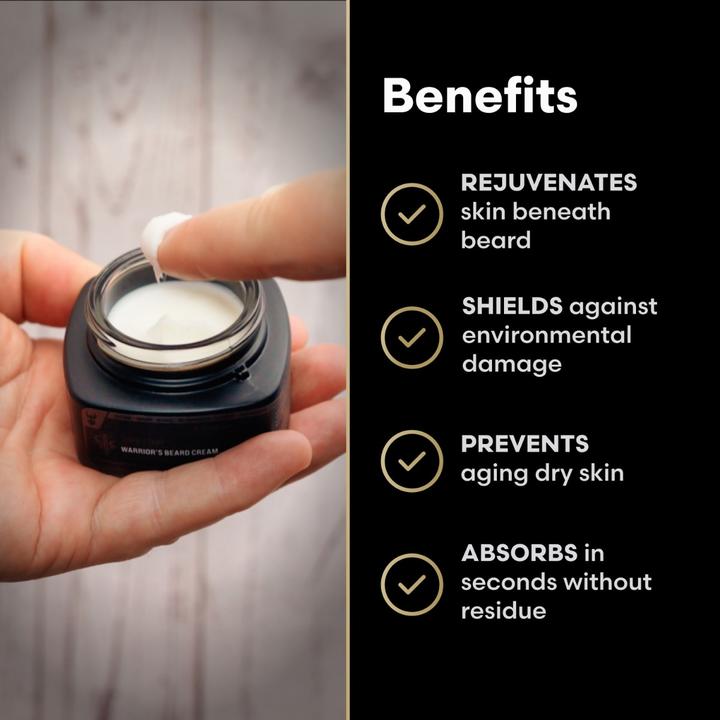 Actual product image The Beard Struggle Beast Ragnarok Rising Beard Cream