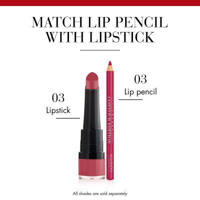 Produktbild Bourjois Rouge Velvet The Lipstick (03 Hyppink Chic)
