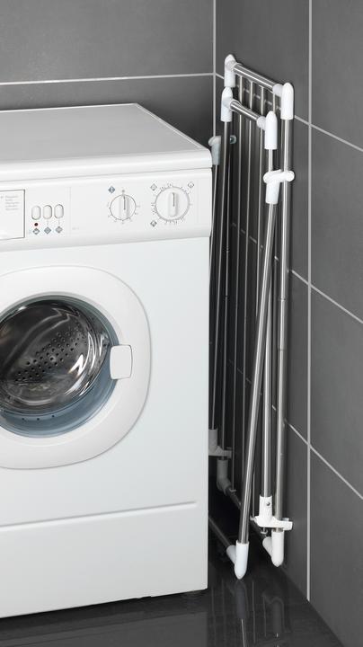 Produktbild Wenko Teleskop Wäschetrockner ausziehbar, Edelstahl (5.85 m)
