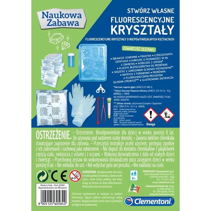 Produktbild Clementoni Fluoreszierende Kristalle