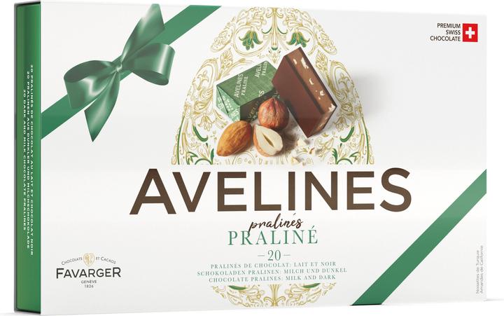Image du produit Favarger HERITAGE Pralines au chocolat Avelines 200 g (200 g)
