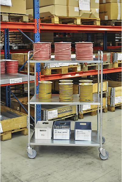 Produktbild Kongamek Etagenwagen 3 Böden (250 kg)
