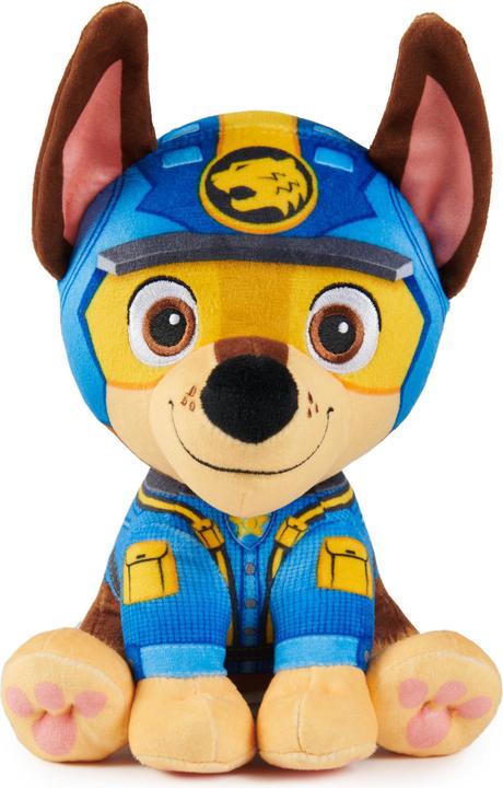 Actual product image Spin Master PAW Patrol Jungle Pups, Chase 8-Inch Plush, Stuffed Animal Kids Toys for Boys & Girls Ages 3 and Up (19.05 cm)
