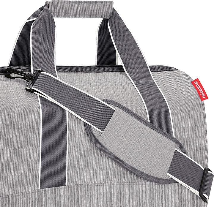 Actual product image reisenthel allrounder M herringbone grey