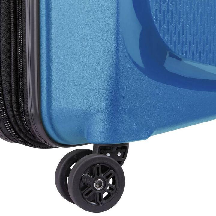 Produktbild Delsey Walizka BELMONT PLUS 76cm 4 DOUBLE WHEELS EXPANDABLE TROLLEY CASE NIEBIESKI CYJAN (120 l, XL (ab 115l))