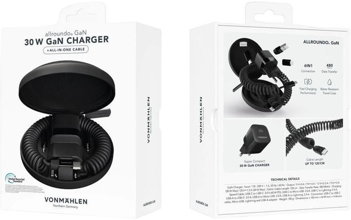 Produktbild Vonmählen GaN Charger (30 W)