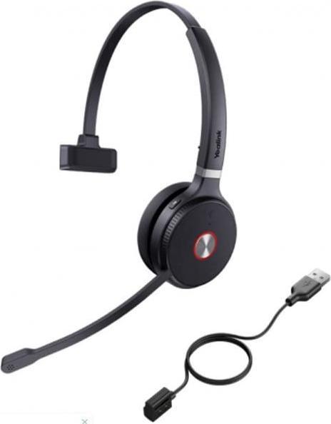 Immagine prodotto Yealink Cuffie WH62/WH66 Mono Teams senza base WHM621T (Senza fili, USB-A)