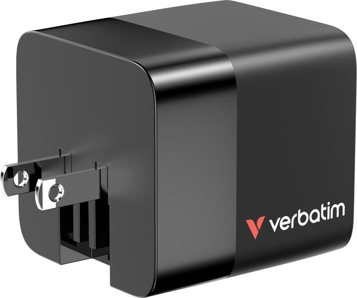 Productafbeelding Verbatim GaN Oplader 65W Intrekbare Kabel (65 W)
