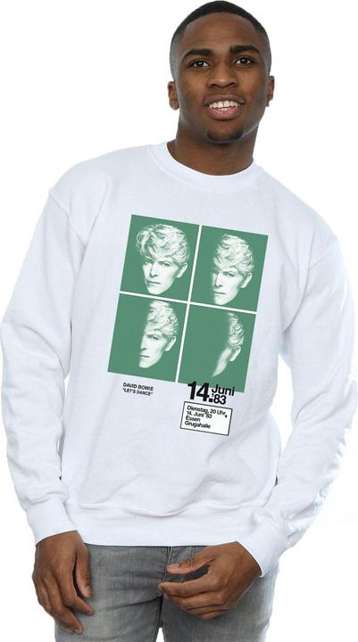 Produktbild David Bowie 1983 Concert Poster Sweatshirt (5XL)