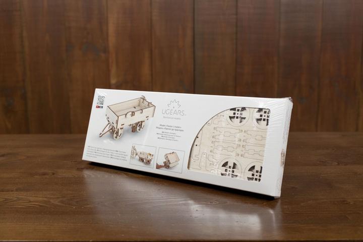 Actual product image Ugears Trailer 68 parts