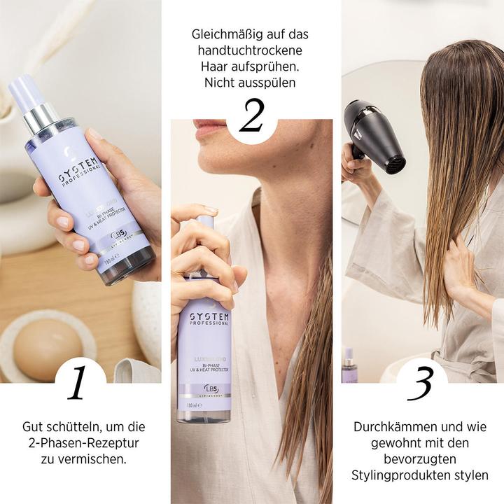 Immagine prodotto System Professional LuxeBlond Protettore Bi-Fase UV e Termico (180 ml)