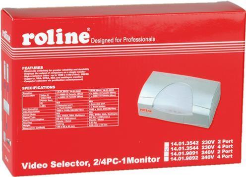 Produktbild Roline USB A – USB C (0.80 m, USB 2.0)